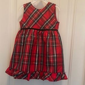 Toddlers red dress